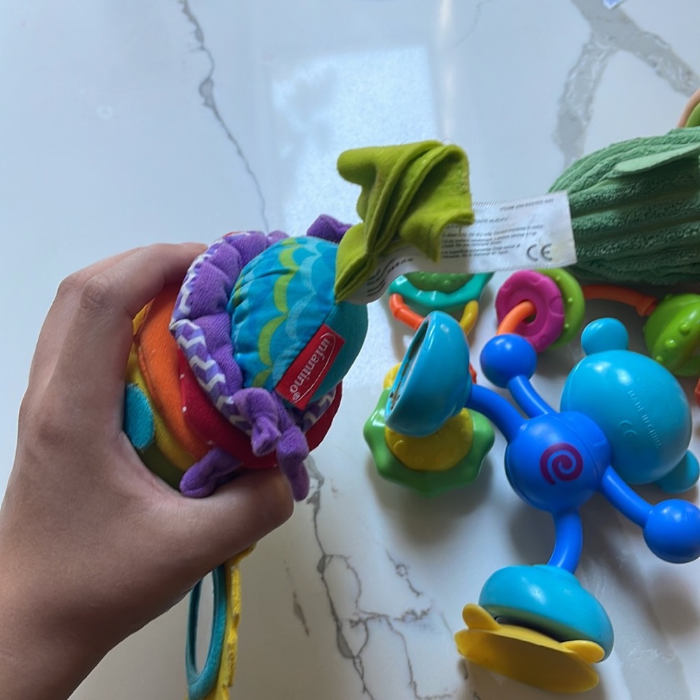 Baby Toy Bundle Rattles Texture - Picture 5 of 5